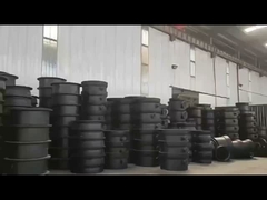 ISO2531 Certified Ductile Iron All-Flanged Equal Tee with Epoxy Coating for Potable Water Systems