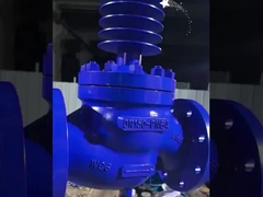 Stainless Steel Pneumatic Control Valves For Industrial Fluid Control Equipment