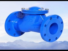 Ductile Iron Flange Check Valve Metal Valve PN16 DN100 One-Way Valve