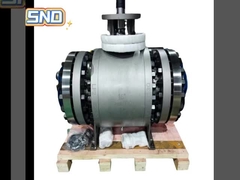 Forged Steel Trunnion Mounted Ball Valve 6'' Class 600 For Industrial Use